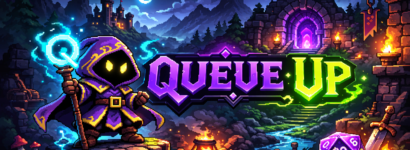 Queue-Up - Encuentra Tu Equipo de Juego Perfecto